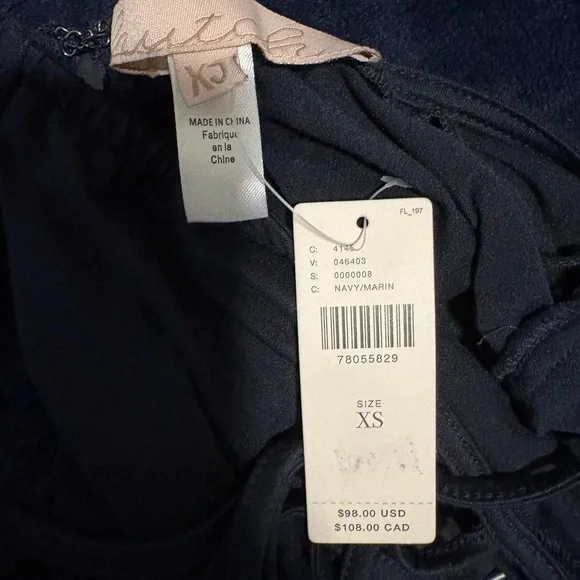 Anthropologie Black Halter Dress - Picture 7 of 8